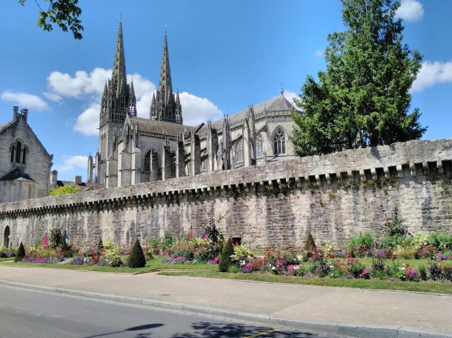 Quimper Hyper Centre T2 Balcon Lumineux Calme Lejlighed Eksteriør billede